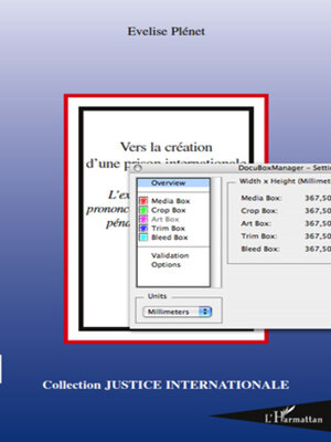 cover image of Vers la création d'une prison internationale